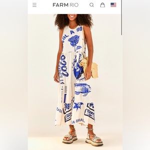 White Rainha Das Aguas T Shirt Dress